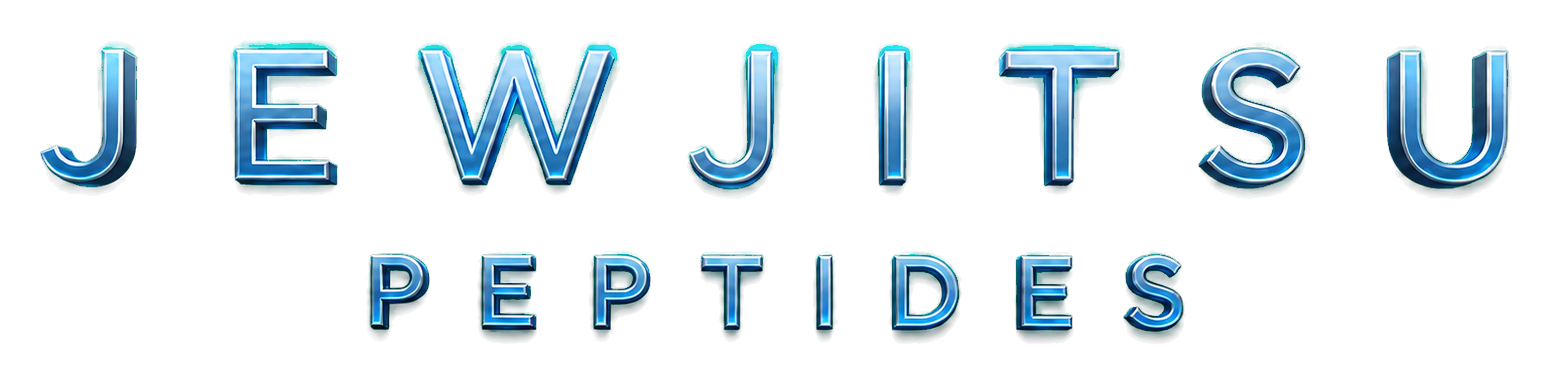לוגו תלת־ממדי JEWJITSU PEPTIDES